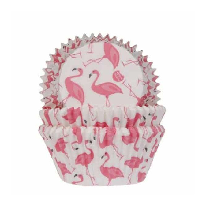 50 custodie con fenicotteri rosa