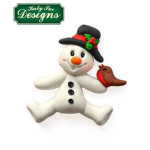 modellismo-pupazzo di neve-pasta di zucchero