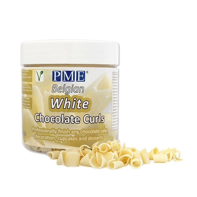 gocce di cioccolato bianco