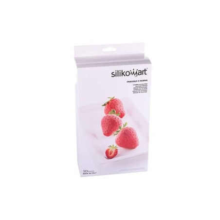 stampo per torta alle fragole di silikomart