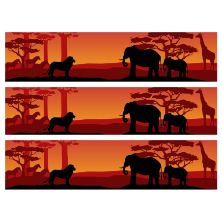 contorno-commestibile-per-torta-safari