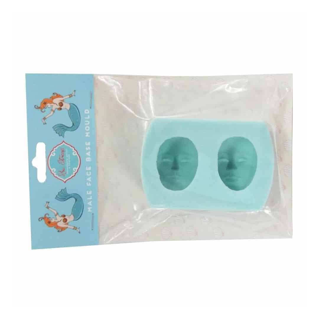 Stampo per modellazione 3d-viso-di-uomo