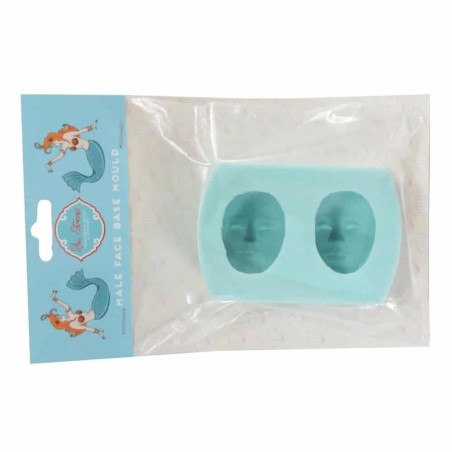 Stampo per modellazione 3d-viso-di-uomo