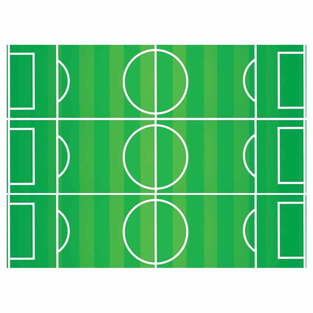 contorno per torta-calcio-commestibile
