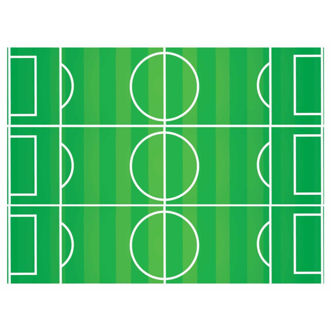 contorno per torta-calcio-commestibile