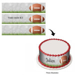 schema per torta-rugby da personalizzare