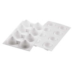 stampo per torta a goccia individuale silikomart