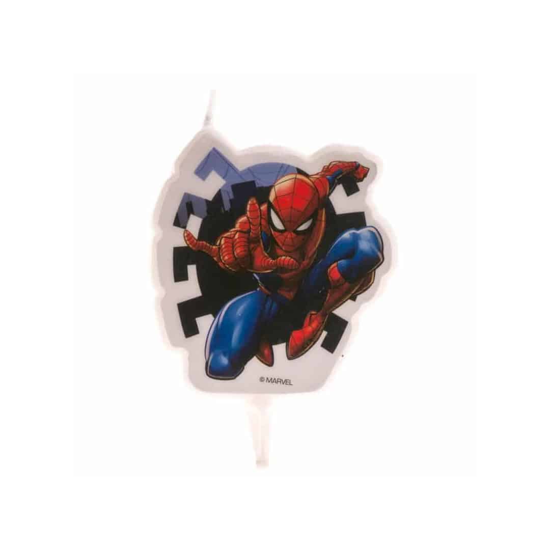 candela-compleanno-spiderman-