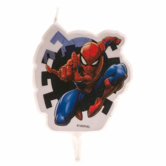 candela-compleanno-spiderman-