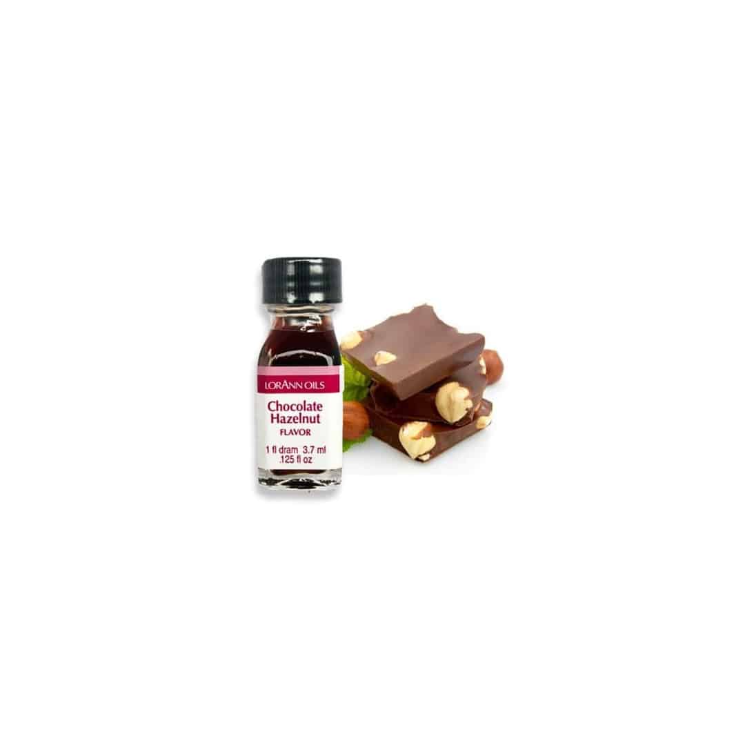 gusto alimentare cioccolato-nocciola