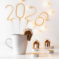 image-Decorazione della torta di Capodanno