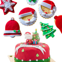 image-Attrezzature e decorazioni per pasticceria natalizia