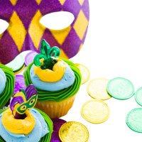 image-Decorazione torta di Carnevale